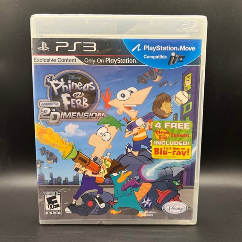 Disney Phineas and Ferb: Across the 2nd Dimension...