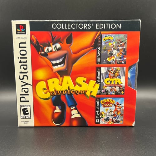 Crash Bandicoot Collectors Edition For PS1 CIB