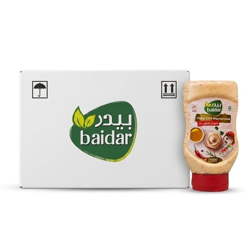 Baidar mayonnaise hot pepper 430 grams * 12 pieces