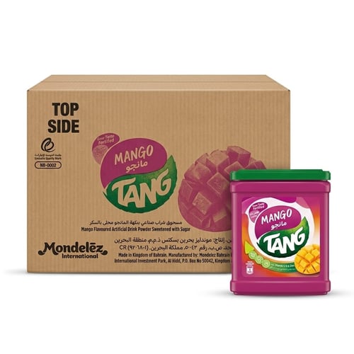 Tang Mango drink powder 2 kilograms*6 pieces