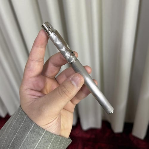 قلم كارتير - فضي مطفي