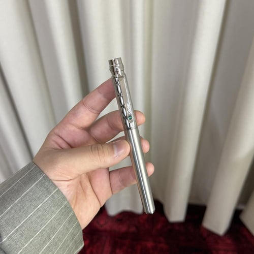 قلم كارتير - فضي نقش كارتير ( غطاء )