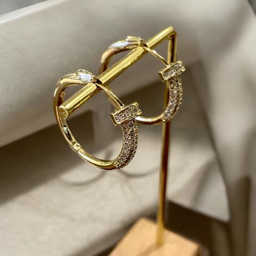 أقراط أذن بتصميم مستوحى من كارتير بشكل مسمار مرصع...