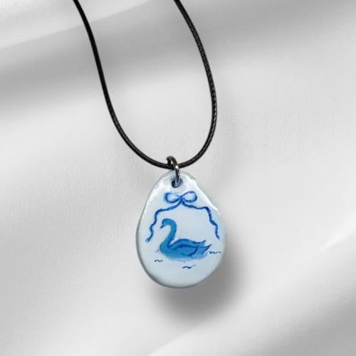 Blue Goose Necklace