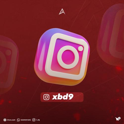 رباعي انستا @xbd9