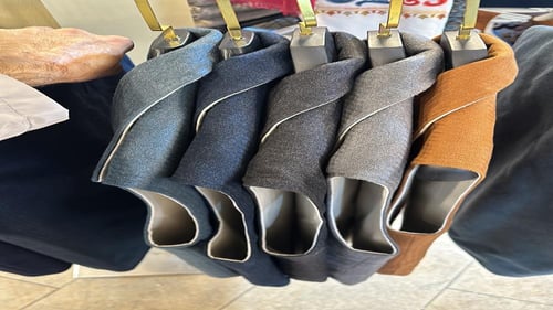 سديري مخطط مقاسات كبيره