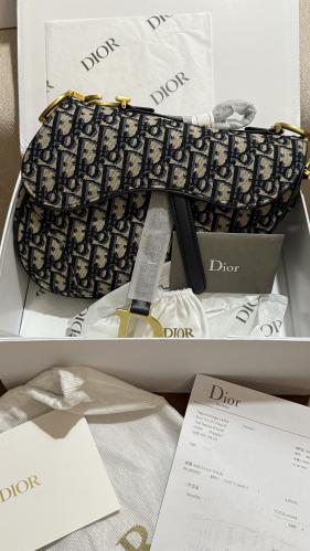 Dior saddle bag
