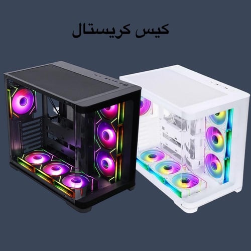 تجميعة بكرت RTX 5060 8gb ومعالج رايزن 5 7600x