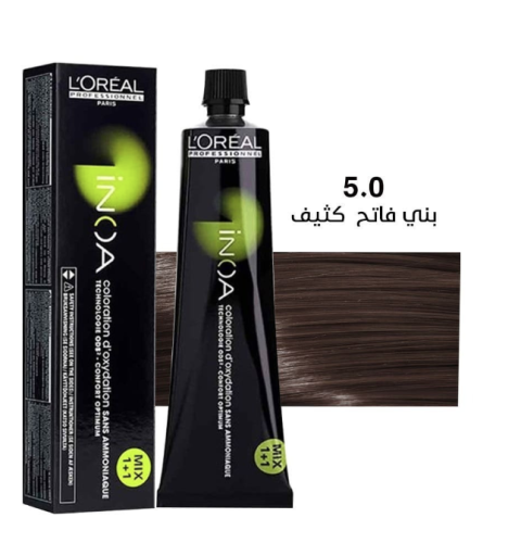 صبغة انوا من لوريال بروفيشينال بني فاتح كثيف 5.0 ب...
