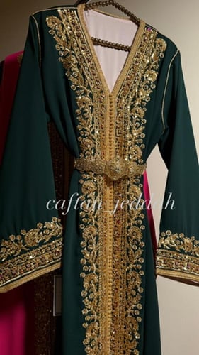 قفطان الفخامة(مبطن بالكامل)