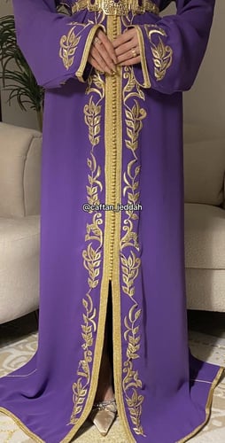 قفطان تطريز يدوي