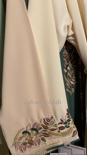 قفطان التطريز الرباطي