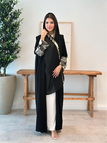كريب اسود مقاس 56(M-L)