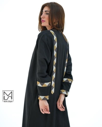 عباية يومية كتان قطن بارد