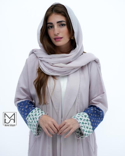 عباية يومية كتان قطن بارد