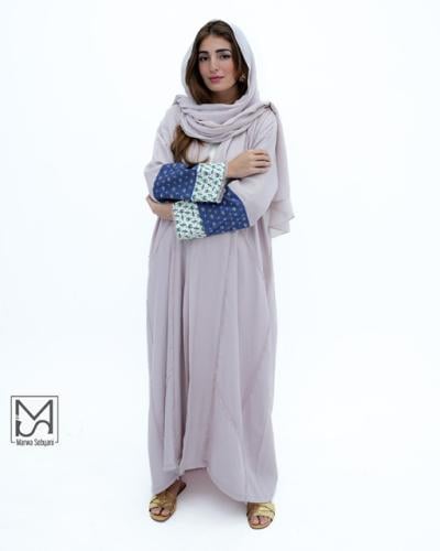 عباية يومية كتان قطن بارد