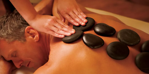 مساج احجار ساخنة 40 دقيقة