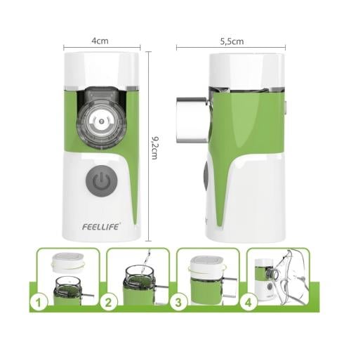 جهاز بخار واستنشاق محمول Aerogo من FeelLife