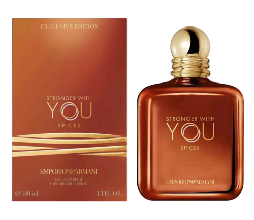عطر ارماني سترونجر ويذ يو سبايسز الرجالي او دو بارفيوم 100مل