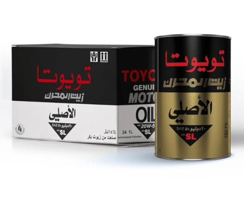 زيت تويوتا 1 لتر 20W50