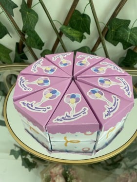 قطعة كيكة العيد