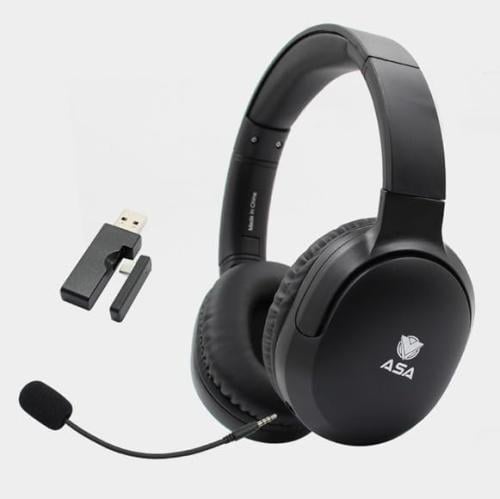 ASA Flight S Wireless 7.1 Surround Sound Gaming Headset – Black