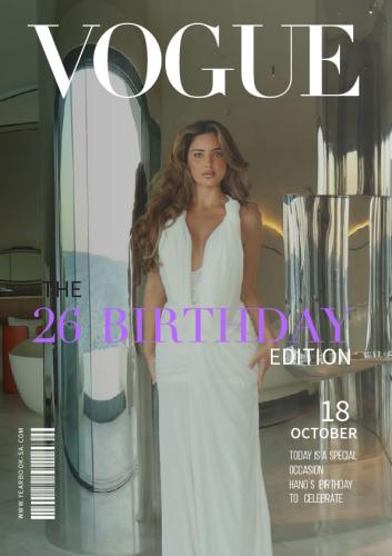 Birthday magazine