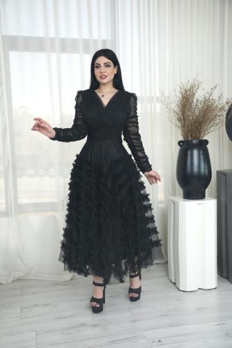 فستان ميد سهره تل