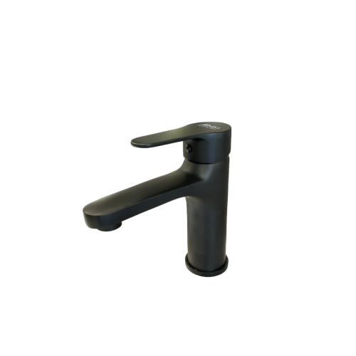 خلاط مغسلة اسود مطفي S-116BK