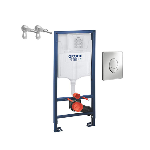 سيفون مخفي جروهي مع ضغطة دائرية