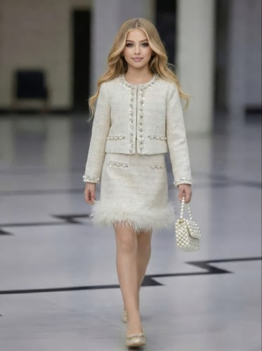 طقم شانيل الفخم من 4 قطع