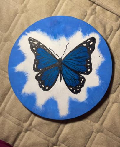 Blue butterfly