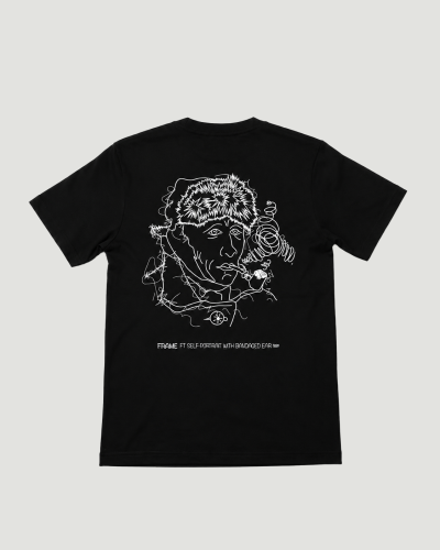T-Shirt - Black Self-Portrait With Bandaged Ear