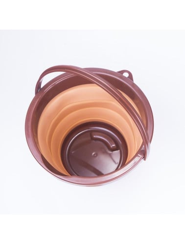 سطل سيلكون قابل للطي