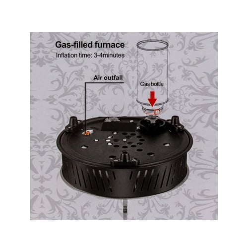 موقد غاز قابل للتعبئة ،80 جرام CAMPING FAMILY ( بد...