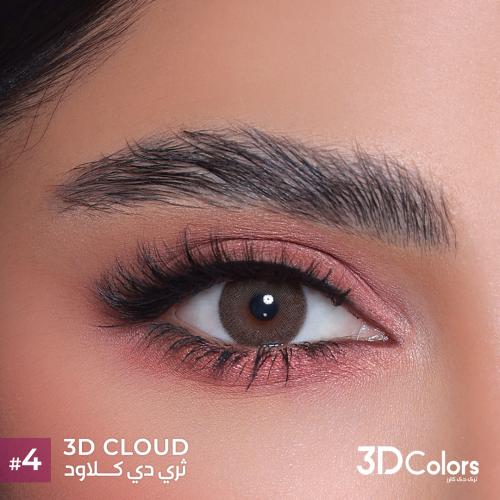 عدسات ملونة شهري كلاود من ثري دي كولورز