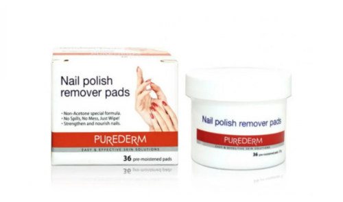 مناديل قطنية لازالة طلاء الاظافر للنساء 36 حبة من...