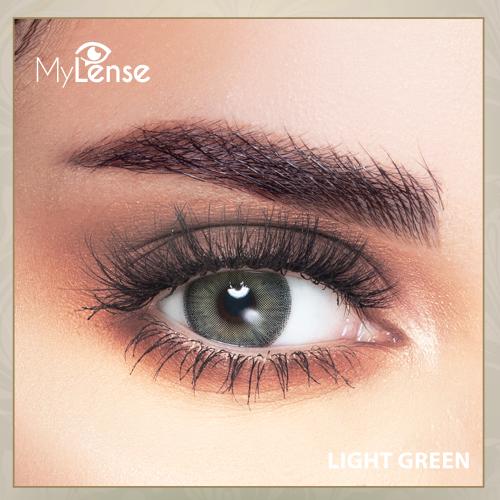 عدسات ملونة شهري لايت جرين من ماي لينس