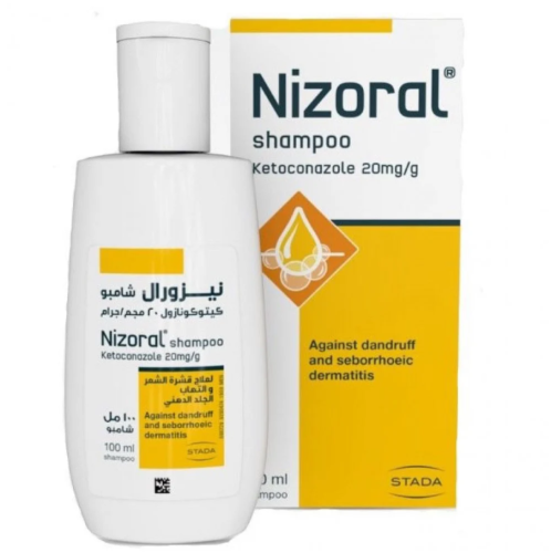 شامبو للقشرة والشعر الدهني 100ml من نيزورال