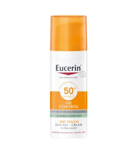 جل كريم الحماية من الشمس للبشرة الدهنية 50 - 50مل...