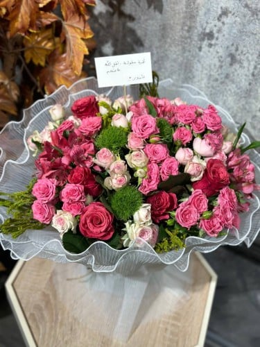 باقة ورد ب ورود متنوعة