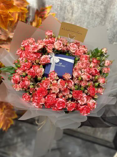 سلسال نسائية كرستال silver color