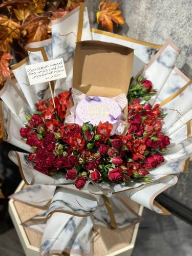 كيك كوري مع إمكانية تغيير العبارة والرسمة منسق داخ...