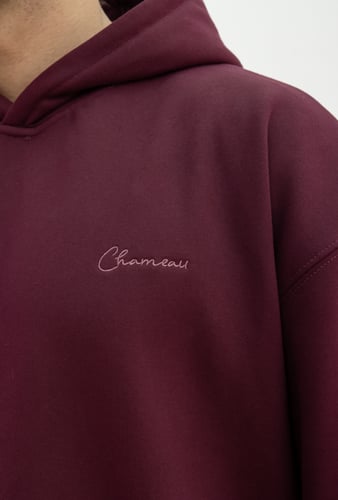 Burgundy Hoodie