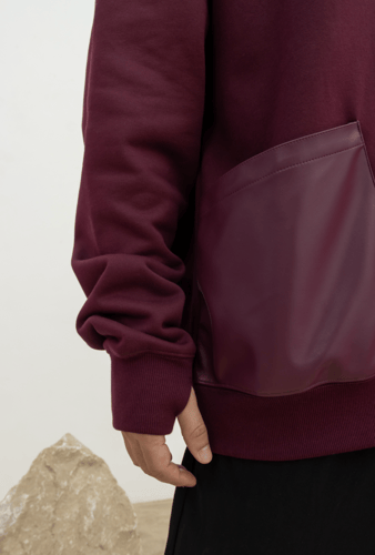 Burgundy Hoodie