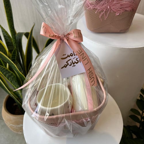 هدية عيد ( سله - سمعه - صحن - كوب )