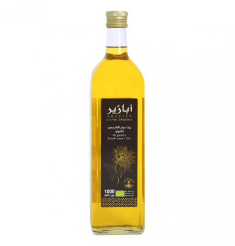 زيت دوار الشمس المكرر عضوي للقلي ابازير 1لتر