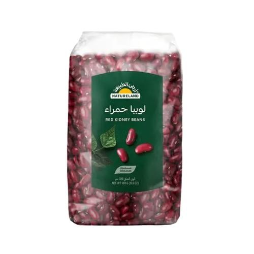 لوبيا حمراء عضوى ارض الطبيعة 500جم