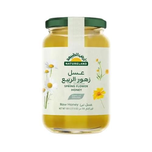 عسل زهور الربيع العضوي ارض الطبيعة