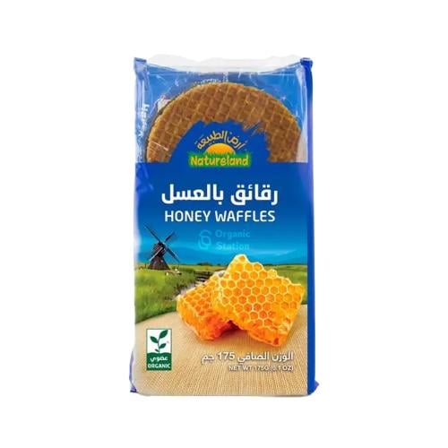الرقائق بالعسل العضوية أرض الطبيعة 175 جم